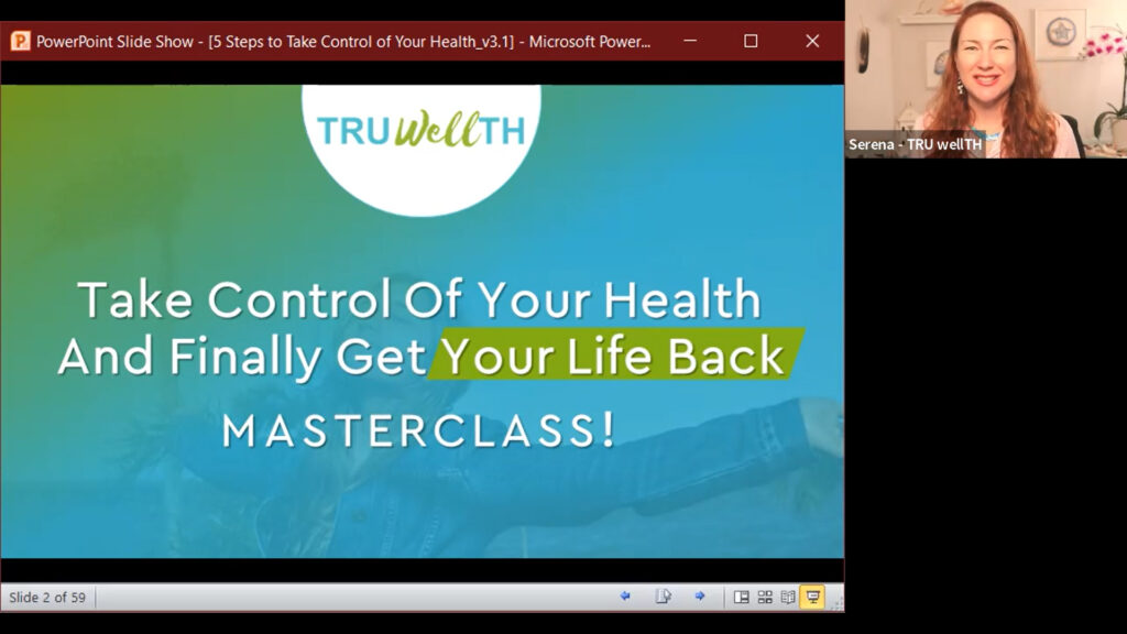 Take Control of Your Health Masterclass